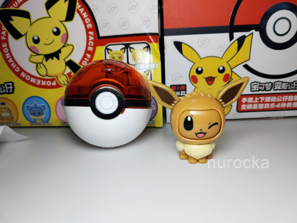 Eevee cambia expresiones