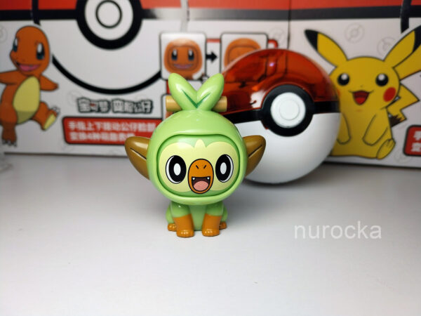 Grookey cambia expresion