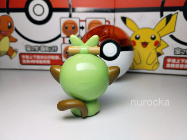 Grookey cambia expresion