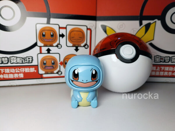 Squirtle cambia expresiones