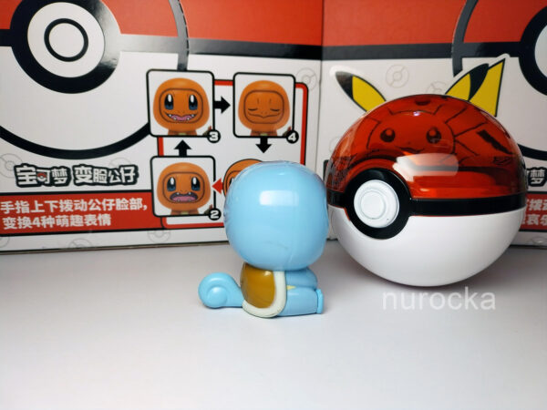 Squirtle cambia expresiones